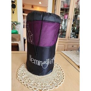 Acupressure Mat And Pillow - Black - with bag - HEMINGWEIGH EUC